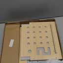 labebe Wooden Baby Walker, Baby Push Walker, Tool Toy for Toddlers, Adjustable Speed Baby Walker with Wheel, Learning Activity Walker for Girls Boys