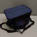 Femuar Lunch Bags for Women/Men, Insulated Lunch Bag for Work Office Picnic - Lunch Cooler Bag Leakproof Lunch Box with Adjustable Shoulder Strap - Dark Blue (Medium Size)