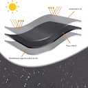 Black Cover Waterproof 35"×35"×35"