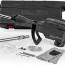 XtremepowerUS 2200W Demolition Electric Jack Hammer Floor Breaker Wood Metal Concrete Breaker High Impact include 2 Chisel Bits (Flat Chisel & Point Chisel) with Case