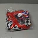 Girls Race Car Driver Costume Racing Suit Racer Dress (3-4 Years, Red)