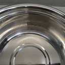 AHIABOAT Colander Stainless Steel Microporous, 2QT Rice Strainer with Mixing Bowl, Rice Washer Bowl Set with Handle, Food-Grade Strainers and Colanders for Kitchen, Pasta, Fruit, Dishwasher Safe