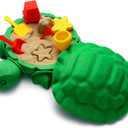 Mini Desktop Turtle Sandbox with Soft Sand and Small Tools -Premium Sand Garden for Desk Kit - Mini Zen Garden Kit Gifts Decor Desktop Accessories for Home, Office - Fidget Stress Relief