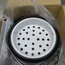 BLACK+DECKER Rice Cooker 6Cup (Cooked) with Steaming Basket, Removable NonStick Bowl, White