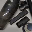 Handheld Vacuum Cordless Rechargeable with LED Light, Car Vacuum Portable Cordless, Hand Vacuum Cleaner Car Seats, Home, Quick Cleanup, Strong Suction, Lightweight, Includes Crevice Nozzle & Brush