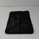 Home Dynamix Capri Haven Machine Washable Memory Foam Bath Mat, Black, 22"x42" (1'10" x 3'6" (Rectangular))
