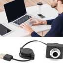 Webcam 480P Camera Automatic White Balance USB2.0 Computer PC Camera Portable Multifunctional Digital Webcam for Recording, Calling, Conferencing, Gaming