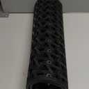 DEXI Front Door Mat Outside Entrance Rubber 19x30, Welcome Floor Doormat Heavy Duty Non Slip, Dirt Trapper Waterproof Exterior Entry Mats All Weather for Patio Entryway Drainage, Black (1'7" x 2'6" (Rectangular))