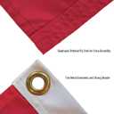 San Francisco 49ers Blackout Sideline Flag Outdoor Indoor 3x5 Foot Banner
