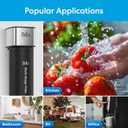 Brio 11" Under Sink Water Filter System for Kitchen & Bathroom Faucet | 3-Stage Single Housing 0.5 Micron Filters PFAS, Chlorine, Lead, Mercury+ | 10,000 Gallons or 2 Years | NSF 42 & 372 Certified