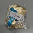 9 x Funny Dog Cat Cosplay Wig, Pet Wigs for Halloween, Christmas, Parties, Festivals, Dog Wigs for Small Medium and Large Dogs(Golden Braid)