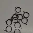 Geelin 10 Pieces Constant Tension Band Hose Clamps Black Fuel Line Clips 12mm Width (43.5mm - 53mm)