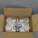 Wall Sconces Set of Two, Chrome Bathroom Sconces Wall Lighting with Clear Glass, Modern Sconces Wall Decor Set of 2 Bathroom Light fixtures for Mirror Living Room Hallway Bedroom