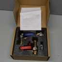 HYDRO MASTER Tankless Water Heater Service Valve Kit with Pressure Relief Valve 3/4-Inch IPS Isolator Clean Brass