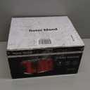 4 Slice Toaster Roter Mond Retro Stainless Steel with Bagel Defrost Cancel Function, 6 Browning Settings, Extre Wide Slot and Removable Crumb Tray, Cream, ST033