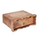Eximious India Wedding Card Box with Card Slit and Lock 12"X10"X4.5"- Gift Wishing Well Card Box for Weddings, Receptions, Birthdays, Graduations, Baby Showers, Honeymoon Funds KHNDCNC (White)