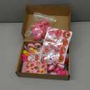 171 Pcs Strawberry Party Favors Set Includes Gift Bags Pencils Notebook Sharpener Slap Bracelets Rings Keychains Tattoo Stickers Stamper Strawberry Party Favors for Birthday Shower