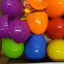 ArtCreativity Pre Filled Easter Eggs with Plastic Vehicles Inside - 12 Colorful Surprise Eggs for Kids with Pullback Construction Truck Toys - Easter Hunt Supplies - Basket Stuffers