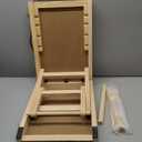 Dog Ramp for Bed-Non-Slip - Extra Wide Pet Ramp for Small Large Dogs to Get on Couch Car Wooden Foldable Dog Ramp Seamlessly Connects Platform -Hold up to 110 Pound-Adjustable, Foldable (S)