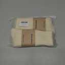 ASTRALUX Cotton Socks Unisex 4 Pairs Men's Socks & Women's Socks Cream White