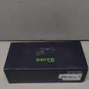 ZEITE 4V Cordless Electric Scissors,Cardboard Cutter with 2 Blades,Storage Box,USB Charging Cable,Power Rotary Cutter,Max Cutting 1/4",for Cardboard Box,Thin Carpet & Plastic, Easy to Hold and Safe (Blue)