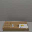 Hovadova Adjustable Computer Tower Stand, Mobile PC Stand for Floor with 4 Locking Caster Wheels Fits Most PC, Under Desk CPU Holder for Office, Gamers and Students (White)