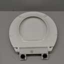 KOHLER 4639-RL-0 Cachet ReadyLatch Round Toilet Seat Soft Close, White