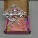 Cocojeci Princess Dress Up for Girls 4-6, Light Up Mermaid Princess Dress Up Toys for Toddler Girls, Birthday Christmas Gifts for 3-6 Years Old