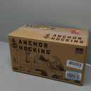 Anchor Hocking Heritage Hill 1 Gallon Glass Jar with Lid, Set of 2