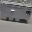 iHave Toothbrush Holders for Bathrooms, 3 Cups Toothbrush Holder Wall Mounted with Toothpaste Dispenser - Large Capacity Tray, Cosmetic Drawer - Bathroom Accessories & Bathroom Organization Storage (White)