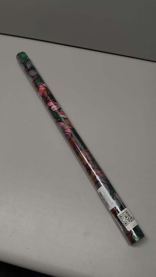 Stained Glass Window Privacy Film Decorative with Free Tools, Magnolia Privacy Window Film for Glass Windows, Frosted Glass Window Tint for Home, Window Covers Window Cling, 23.6 Inch by 78.7 Inch