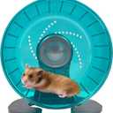 Petest Hamster Exercise Wheel, Silent Spinner Hamster Running Wheels, Diameter 6.7 inch, Green