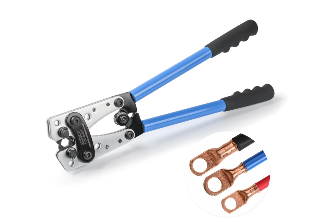 iCrimp Cable Lug Crimping Tool for Heavy Duty Wire Lugs, Battery Terminal, Copper Lugs AWG 8-1/0