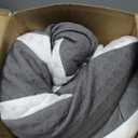 Memory Foam Pillows, Cervical Pillow for Neck and Shoulder Pain Relief, Ergonomic Contour Bed Pillow, Soft for Side Sleep Stomach Sleeping and Back Sleeper (Queen Size, Grey)