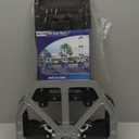 Folding Hand Truck Aluminum Portable Folding Hand Cart 180lbs Capacity Hand Cart and Dolly Ideal for Home, Auto, Office,Travel Use,Black