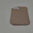 KitchenAid Ribbed Soft Silicone Pot Holder 2-Pack Set, Milkshake Tan, 7"x9"