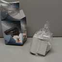Cheese Grater with Handle, Rotary Cheese Grater,Vegetable, Chocolate, Hard Cheese & Nut Grater,White
