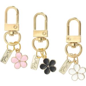 2 x PATIKIL Keychains, Enameled Charm Key Ring Cute Keychains Purse Bag Accessory
