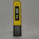 Digital pH Meter Tester Pen for Water, Pre-Calibrated, High Accuracy 0.01, 014 pH Range, Pocket Size for Drinking Water, Pool, Aquarium & Hydroponics (Yellow)