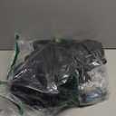 Non-Expandable Garden Hose 100feet, Flexible Water Hose with 10 Function Hose Nozzle, Lightweight, Tangle Free, Rust Proof for Yard (Black)