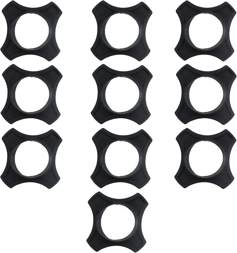 10PCS Black Rubber Microphone Anti Slip Ring 60mm Microphone Cover Musical Instruments Mounts Accessories