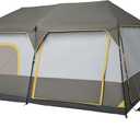 Naturehike Cape 8 Person Camping Tent, 60S Easy Setup Instant Tent Pop up Tent, Waterproof Large Tall 6/8 Person Tents for Camping, Car Camping (Color: Grey, Size: 8 Person)