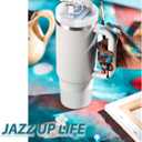 3 x Stanley Cup Accessories Set - 6 Pcs Silicone Spill Proof Stopper, 2 Straw Cover Caps, 1 Silicone Boot for 40/30oz Tumbler (Fog)