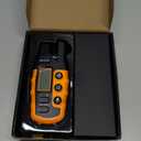 Bousnic Dog Shock Collar - 3300Ft Dog Training Collar with Remote for 5-120lbs Small Medium Large Dogs Rechargeable Waterproof e Collar with Beep (1-8), Vibration(1-16), Safe Shock(1-99) (Orange)