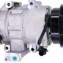 ApplianPar AC Compressor with Clutch Assembly for Hyundai Veloster 2014-2017, Accent 2012-2017, Kia Rio 2013-2015