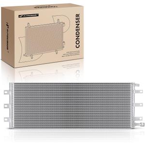A-Premium Air Conditioning Condenser Compatible with Freightliner