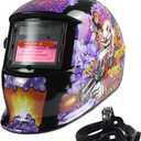 Welding Helmet Auto Darkening Solar Powered with Adjustable Shade 4/9-13 for Tig Mig Arc Weld Mask (Joker)