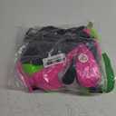 Plus Size Two Piece Swimsuit - Women High Waisted Bikini Set Tummy Control Bathing Suits (Green Pink Black,  22 Plus)