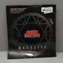 JT Sprockets JTA897.51BLK Black Racelite Anodized Aluminum 7075 T6 Rear Sprocket, Single