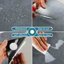 VEELIKE Peel and Stick Floor Tiles 12''x12'' Grey Concrete Vinyl Waterproof Self Adhesive Durable Stick-on Floor Vinyl Stickers Removable for Bathroom Kitchen Bedroom Garage (4 Tiles)